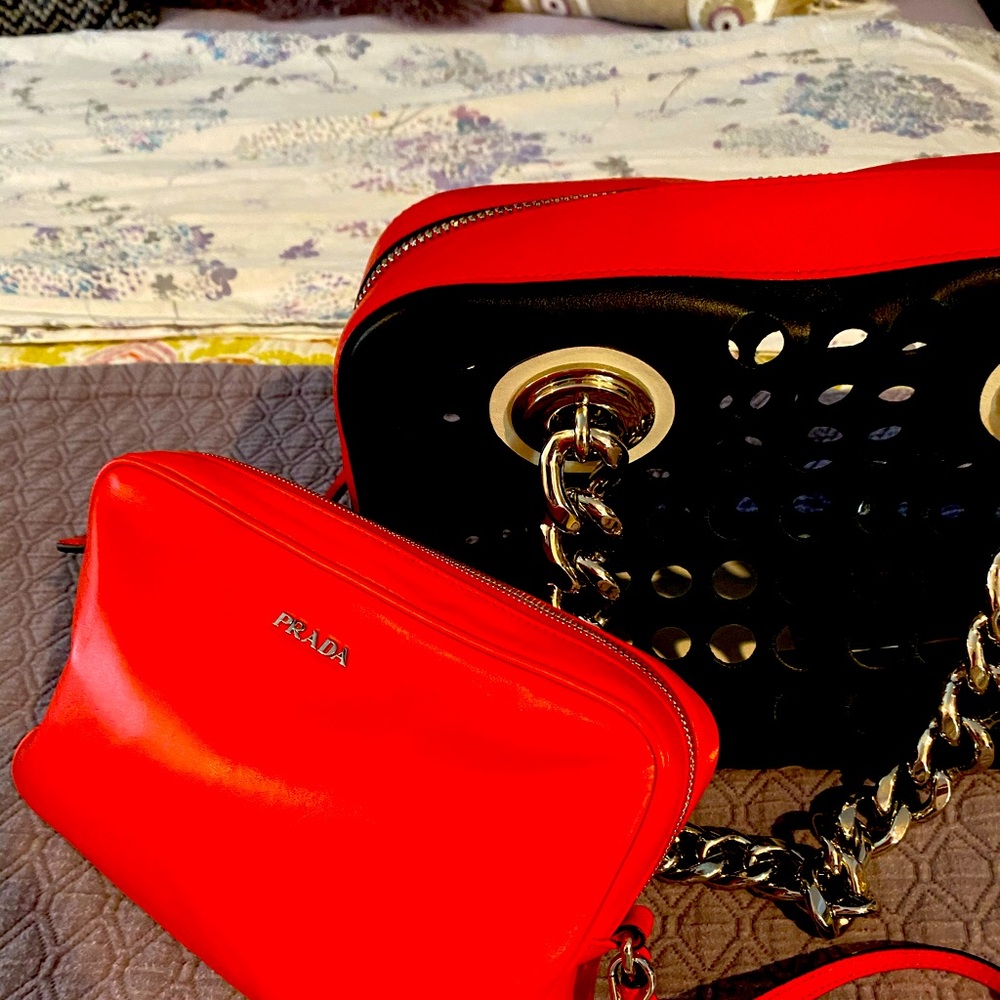 Handbag by Prada, new condition, only $1590